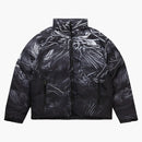 Supreme The North Face Printed Nuptse Trompe L'oeil Jacket Black