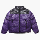 Supreme The North Face Printed Nuptse Trompe L'oeil Jacket Purple