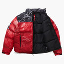 Supreme The North Face Printed Nuptse Trompe L'oeil Jacket Red