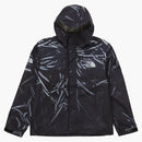 Supreme The North Face Printed Taped Seam Shell Trompe L'oeil Jacket Black