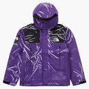 Supreme The North Face Printed Taped Seam Shell Trompe L'oeil Jacket Purple