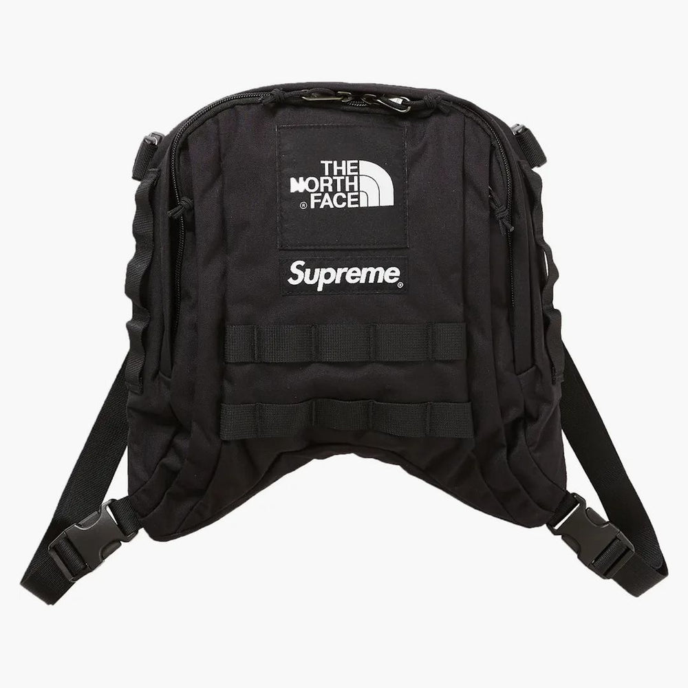 【supreme×THE NORTH FACE】 backpack 黒×銀 Supreme/The North Face Summit Series Outer Tape Seam Route