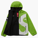 Supreme The North Face S Logo Fleece Jacket Lime