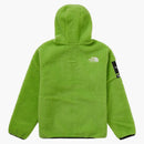 Supreme The North Face S Logo Fleece Jacket Lime