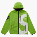 Supreme The North Face S Logo Fleece Jacket Lime