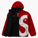 Supreme The North Face S Logo Fleece Jacket Red