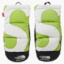 Supreme The North Face S Logo Nuptse Mitts Lime