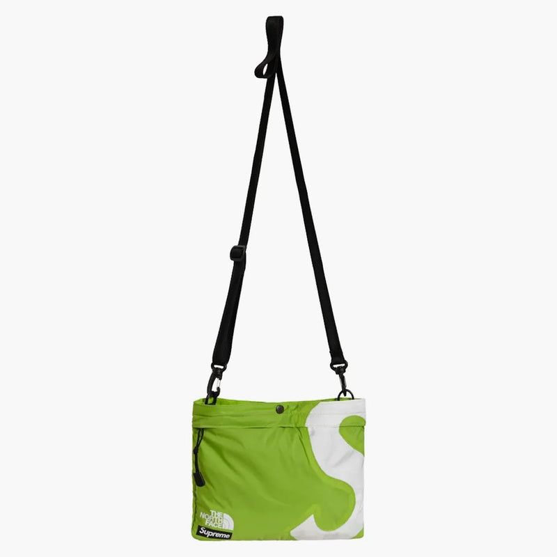 Supreme The North Face S Logo Shoulder Bag Lime