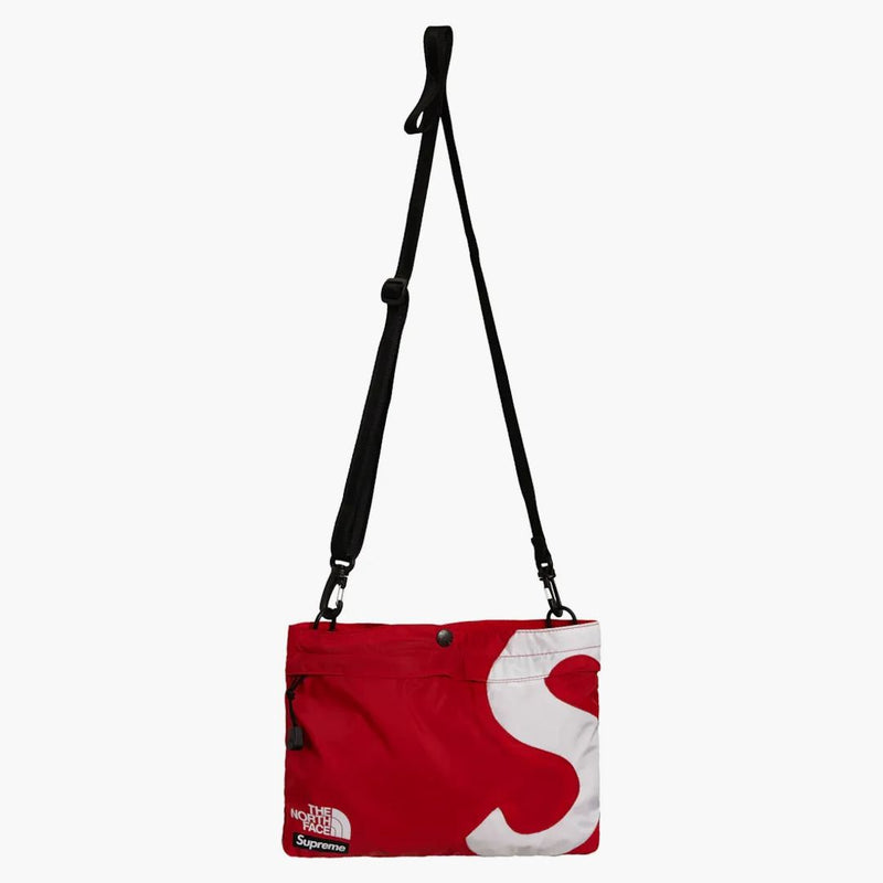 Supreme The North Face S Logo Shoulder Bag Red
