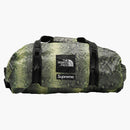 Supreme The North Face Snakeskin Flyweight Duffle Bag Green