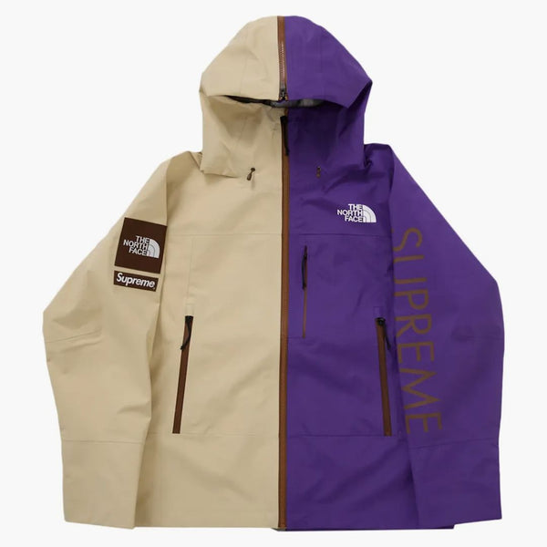 Supreme The North Face Split Taped Seam Shell Jacket White