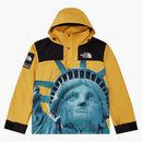 Supreme The North Face Statue Of Liberty Mountain Jacket Yellow