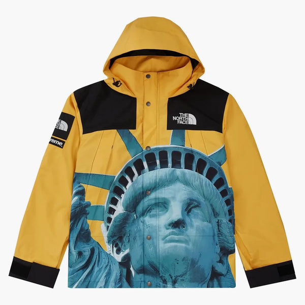 Supreme The North Face Statue Of Liberty Mountain Jacket Yellow
