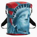 Supreme The North Face Statue Of Liberty Waterproof Backpack Red