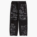 Supreme The North Face Steep Tech Pant Black
