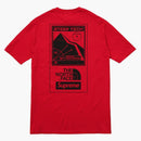Supreme The North Face Steep Tech Tee Red