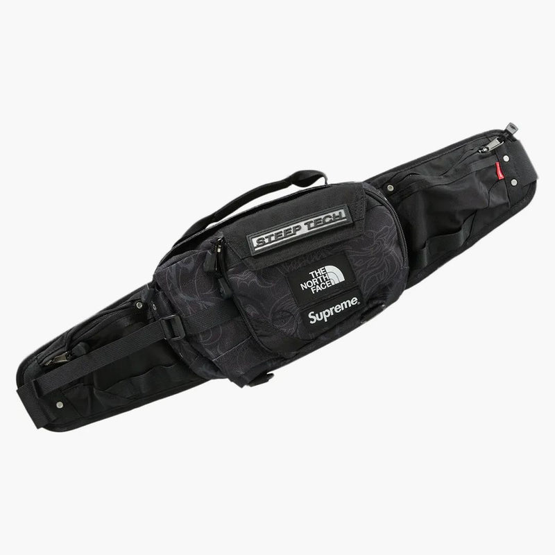 Supreme The North Face Steep Tech Waist Bag Black Dragon