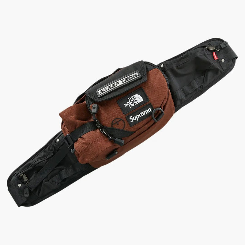 Supreme The North Face Steep Tech Waist Bag Brown