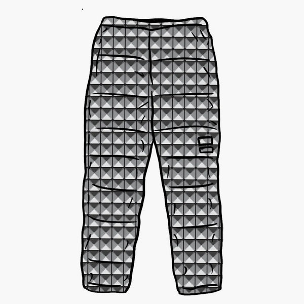 Supreme The North Face Studded Nuptse Pant Black