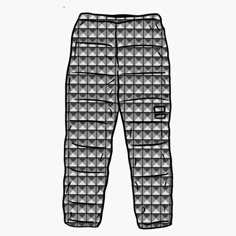Supreme The North Face Studded Nuptse Pant Black