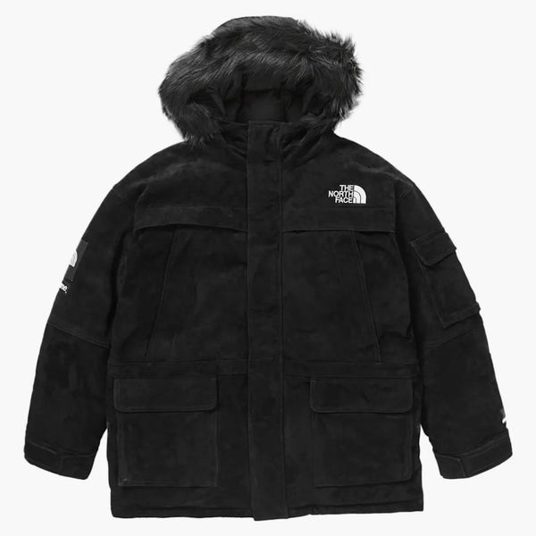 Supreme The North Face Suede 600-fill Down Parka Black