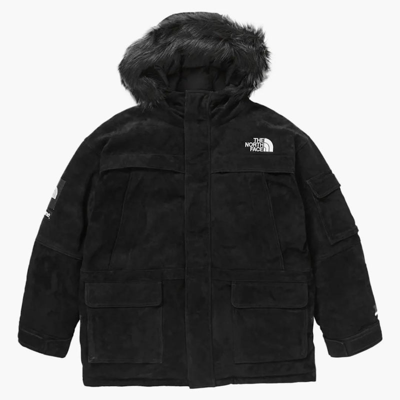 Supreme The North Face Suede 600-fill Down Parka Black