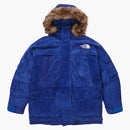 Supreme The North Face Suede 600-fill Down Parka Blue
