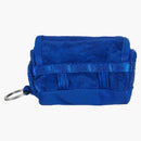 Supreme The North Face Suede Base Camp Duffle Keychain Blue