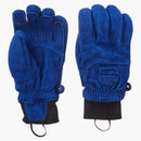 Supreme The North Face Suede Gloves Blue