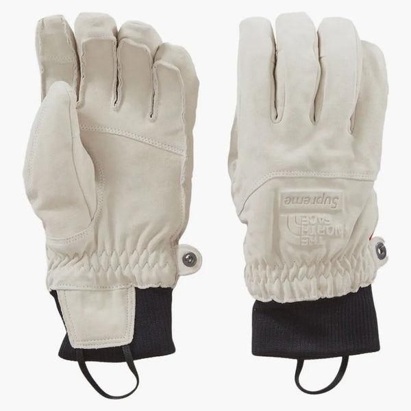 Supreme The North Face Suede Gloves Stone