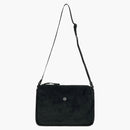 Supreme The North Face Suede Shoulder Bag Black