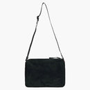 Supreme The North Face Suede Shoulder Bag Black