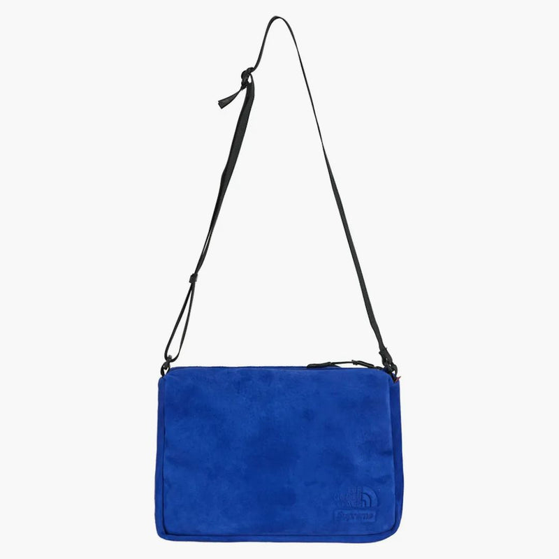 Supreme The North Face Suede Shoulder Bag Blue