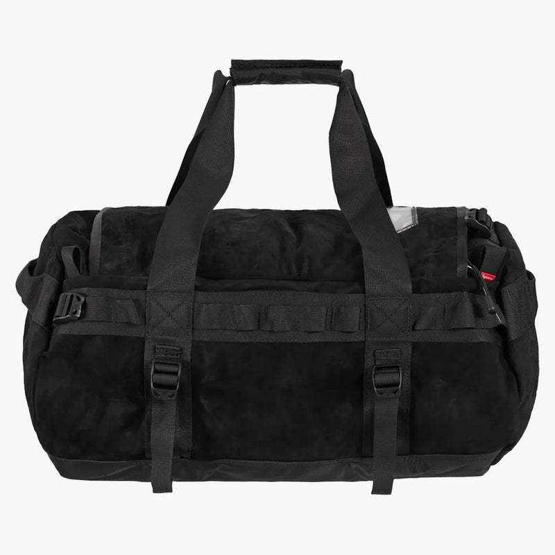 Supremo The North Face Suede Small Base Camp Duffle Bag Black