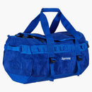 Supreme The North Face Suede Small Base Camp Duffle Bag Blue