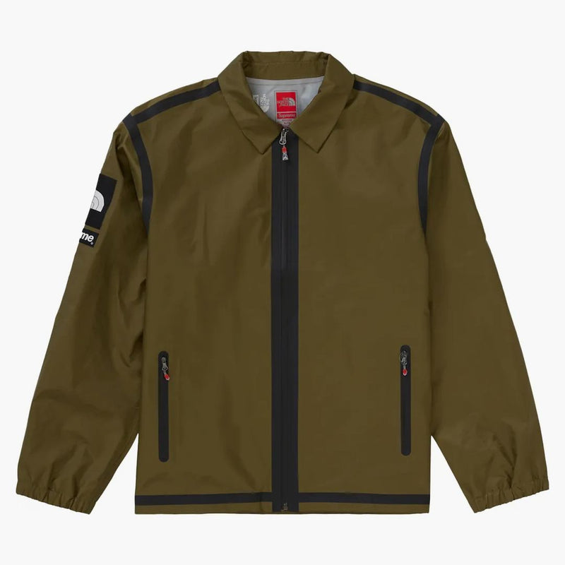 Supreme The North Face Summit Series Outer Tape Seam Coaches Jacket Olive