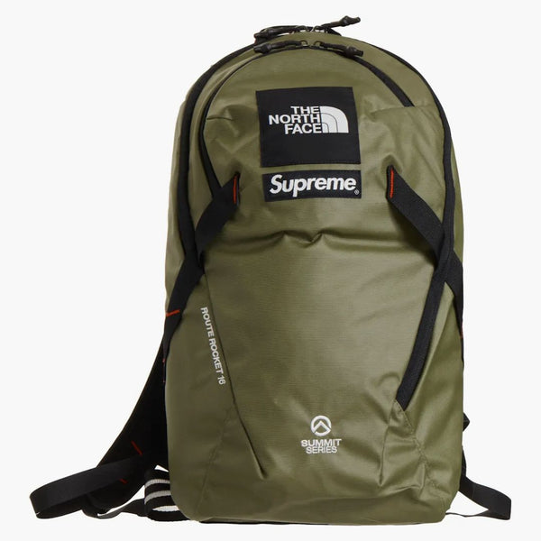 Supreme The North Face Summit Series Outer Tape Seam Route Rocket Backpack Olive