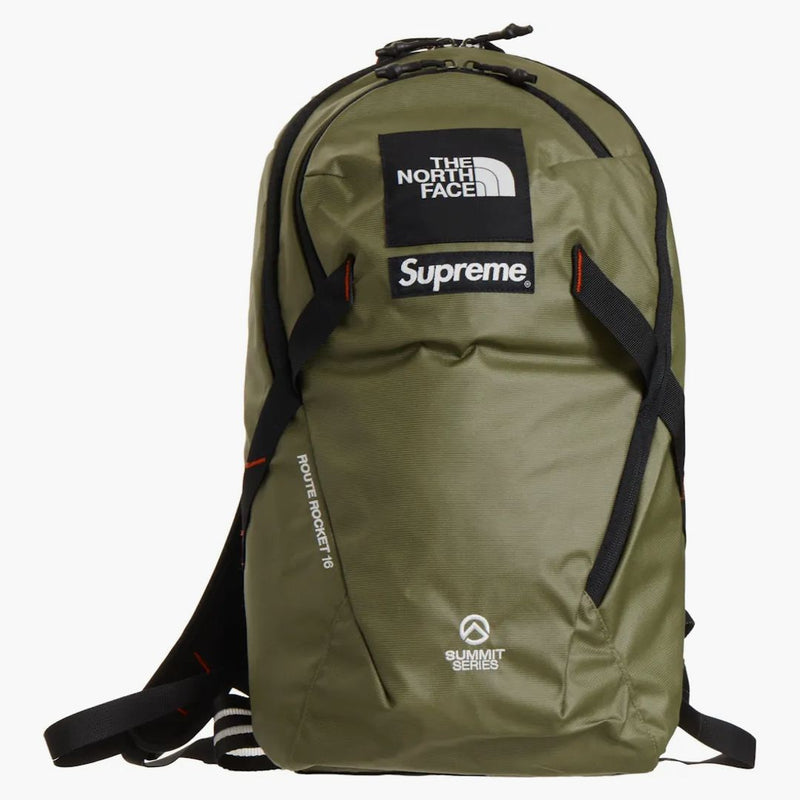 Supreme The North Face Summit Series Outer Tape Seam Route Rocket Backpack Olive