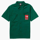 Supreme The North Face Trekking S/s Shirt Dark Green