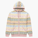 Supreme The North Face Zip Up Hooded Sweater Pink