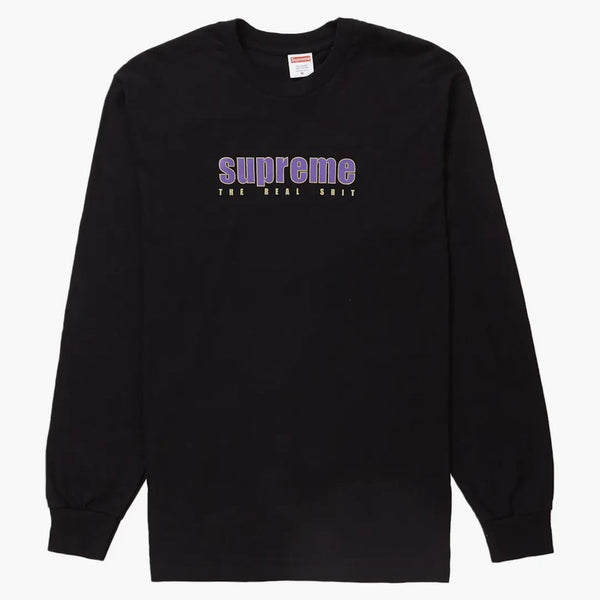 Supreme The Real Shit L/s Tee Black
