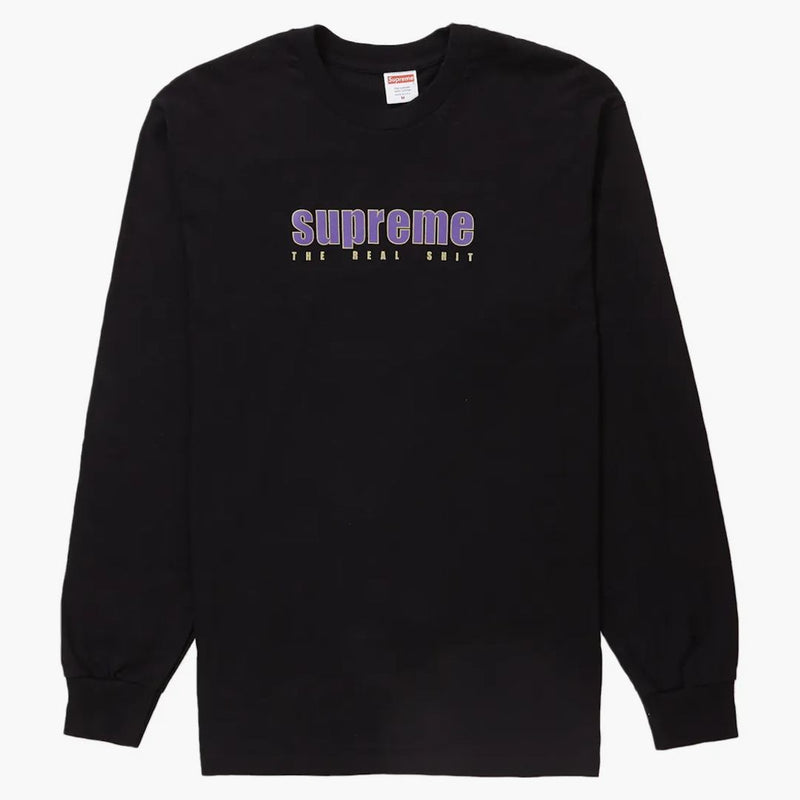 Supreme The Real Shit L/s Tee Black