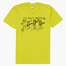 Supreme the Velvet Underground Drawing Tee Yellow