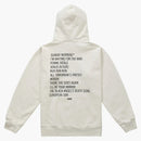 Supreme The Velvet Underground Hooded Sweatshirt White