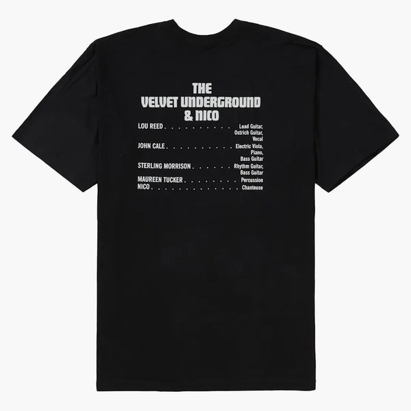 Supreme The Velvet Underground & Nico Tee Black