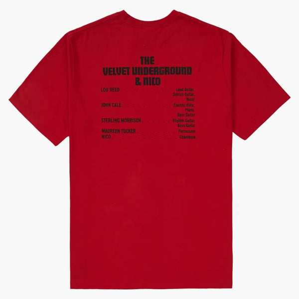 Supreme the Velvet Underground & Nico Tea Red