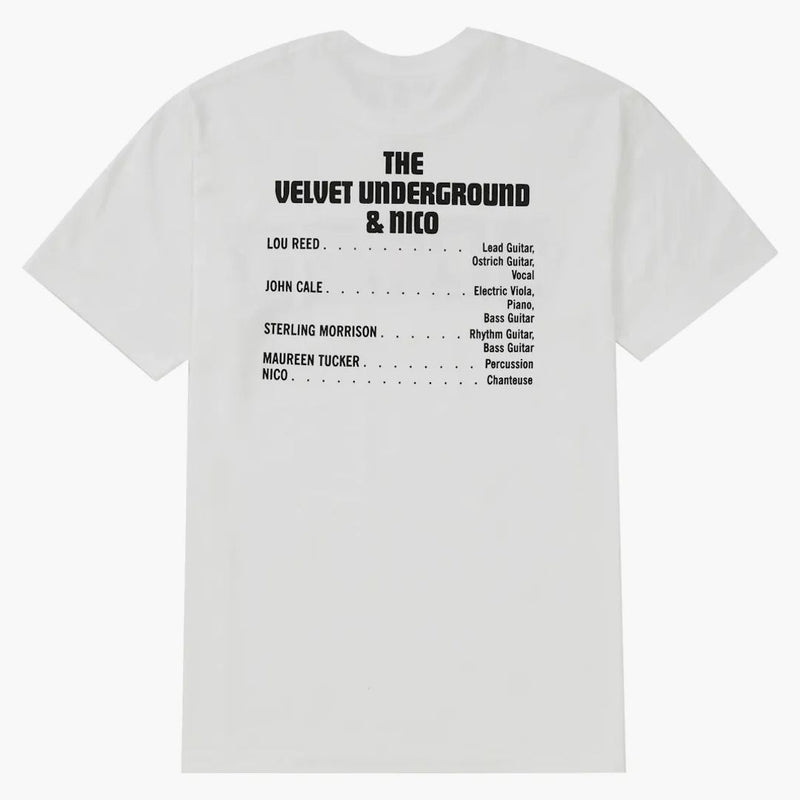 Supreme The Velvet Underground & Nico Tee White