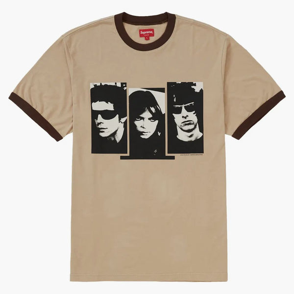 Supreme the Velvet Underground Ringer Tea Tan
