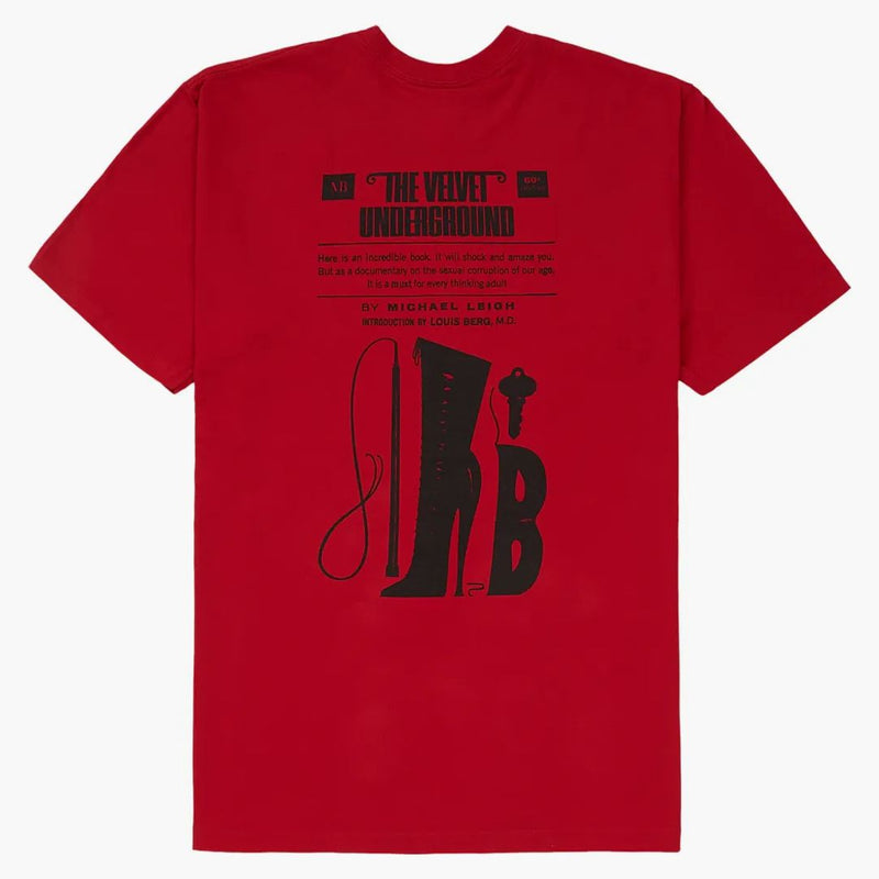 Supreme the Velvet Underground Tea Red
