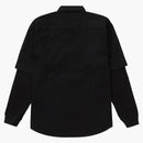 Najwyższa koszula robocza rękawów termicznych czarna